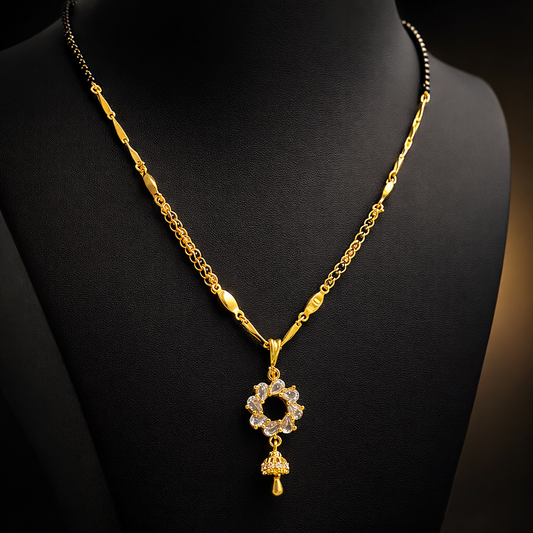 Flora Micro Gold Mangalsutra