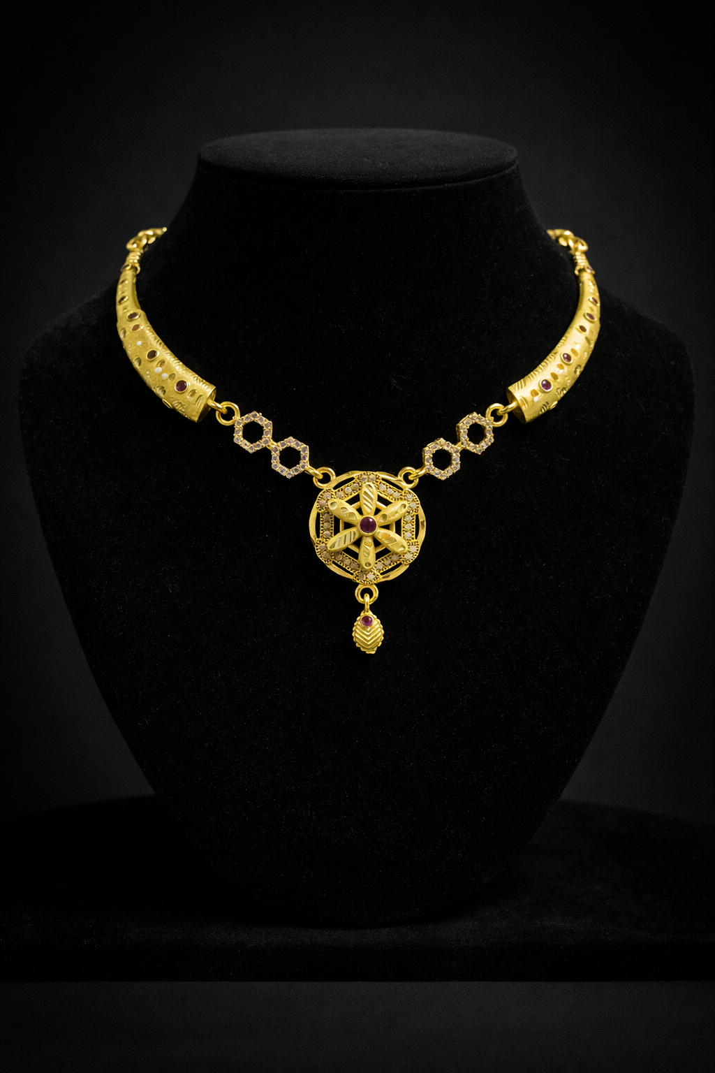 Micro Gold Heritage Necklace