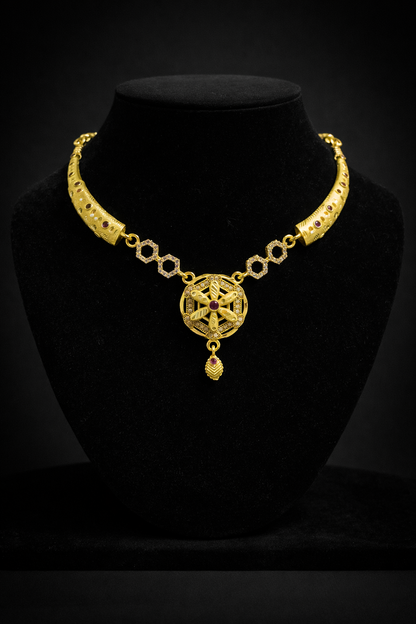 Micro Gold Heritage Necklace