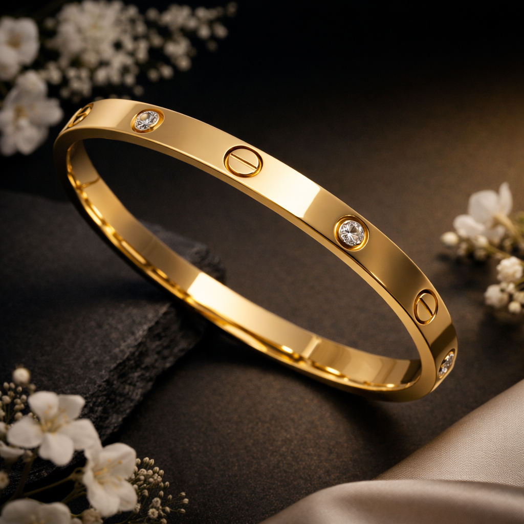 LuxeLock Anti-Tarnish Openable Bracelet