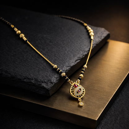 Drishti Micro Gold Mangalsutra